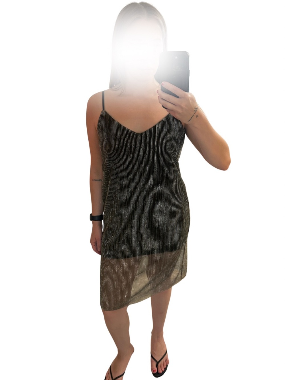 Dex, Women’s Mini Slip Dress, Small